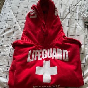 Medium lifeguard hoodie from New York